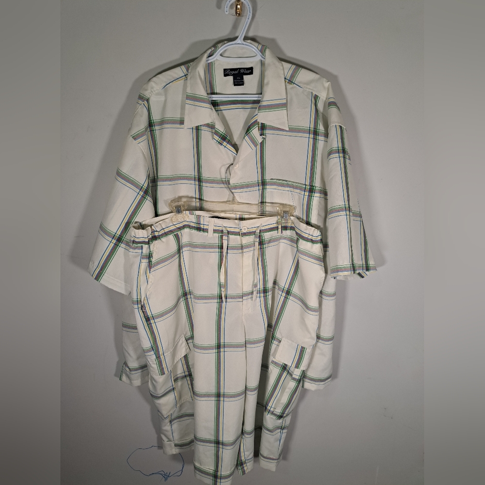 Regal Wear Matching Shirt and Short Set 2XL
